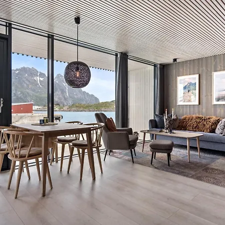 Apartment Moderne Ved Sjoen Med Opptil Atte Sengeplasser