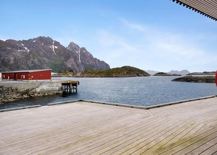 Appartamento Moderne Ved Sjoen Med Opptil Atte Sengeplasser